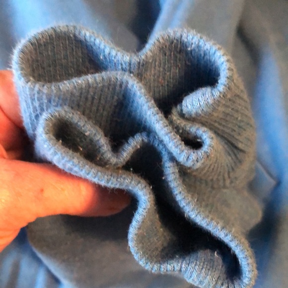 Adidas blue scuba hood & tie pull over hoodie complete with kangaroo pouch Sz M - Picture 8 of 10